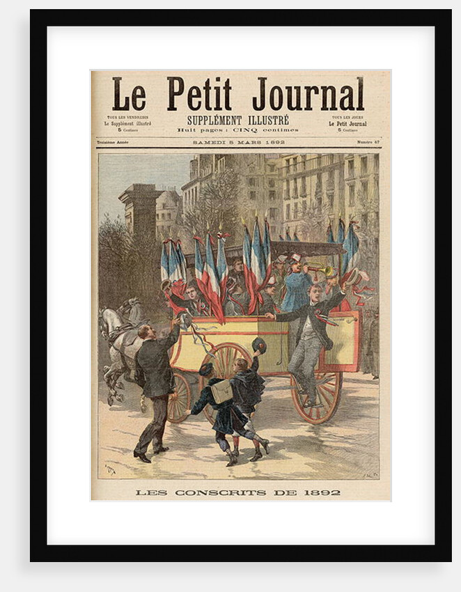 The Conscripts of 1892 by Fortune Louis & Meyer Henri Meaulle