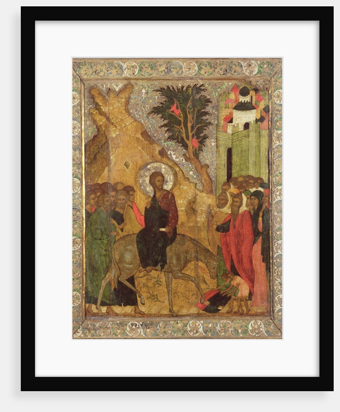 The Entry into Jerusalem, Moscow School by School Russian