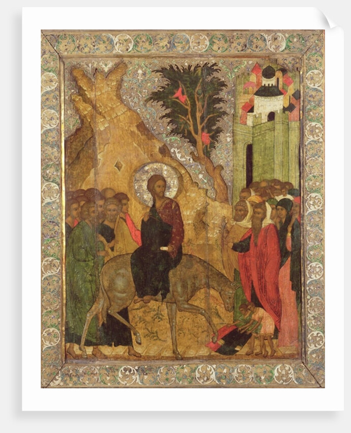 The Entry into Jerusalem, Moscow School by School Russian