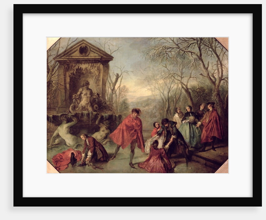 Winter, 1738 by Nicolas Lancret