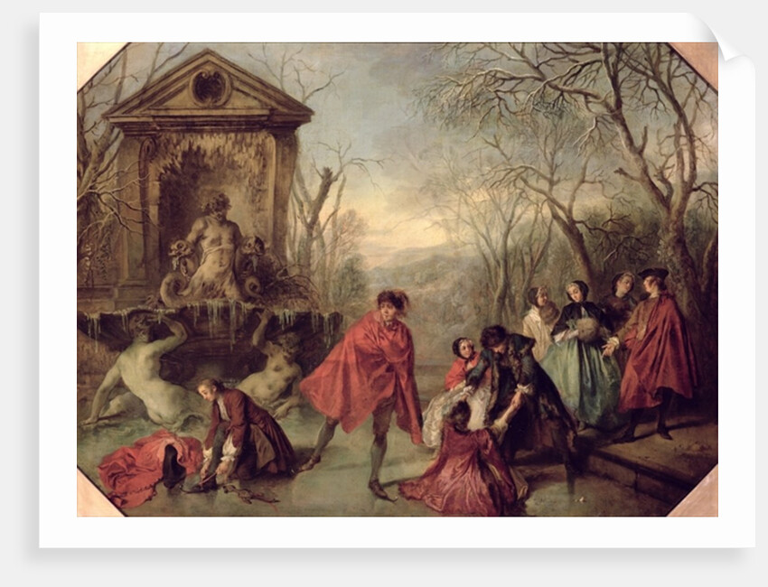 Winter, 1738 by Nicolas Lancret