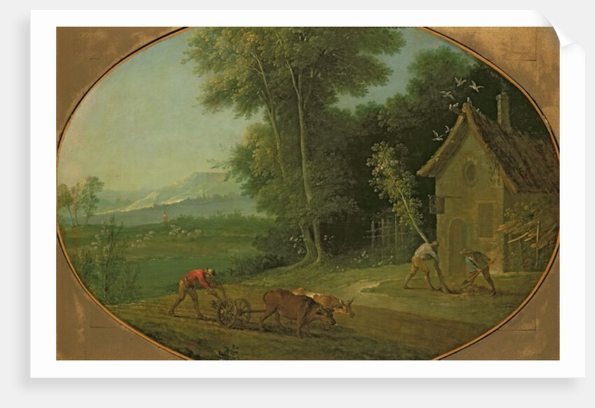 Spring Landscape, 1749 by Jean-Baptiste Oudry