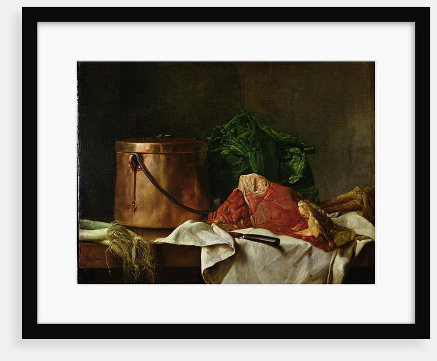 Preparations for a Stew by Michel-Honore Bounieu