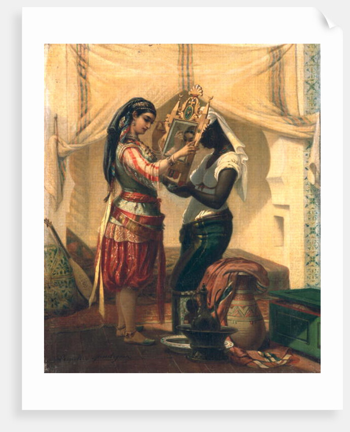 The Toilet of the Odalisque by Leopold de Moulignon