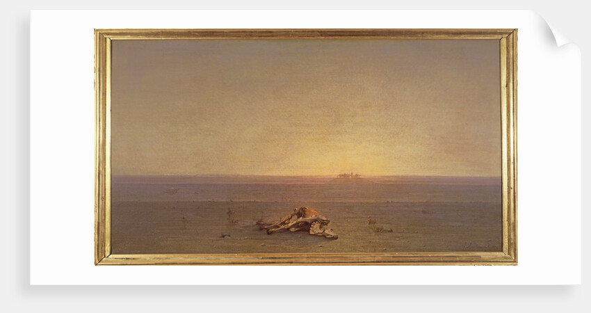 The Sahara or, The Desert, 1867 by Gustave Guillaumet
