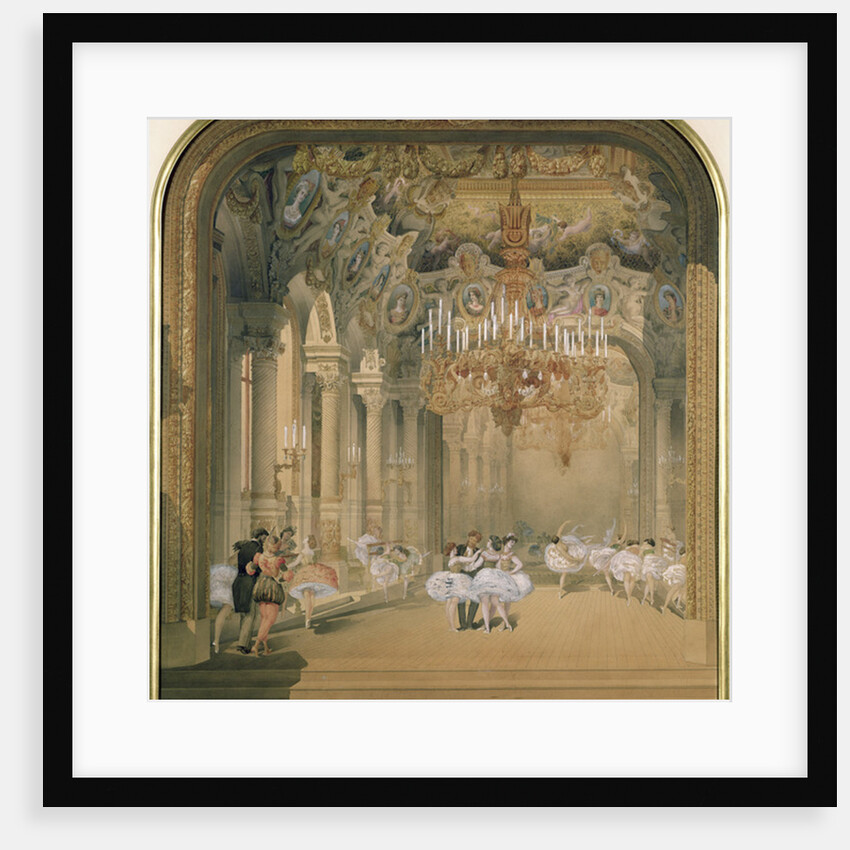 The Foyer of the Opera during the Interval by French School