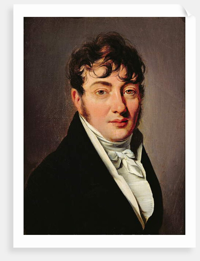 Portrait of Louis le Grand, Marquis de Marizy by Louis Leopold Boilly