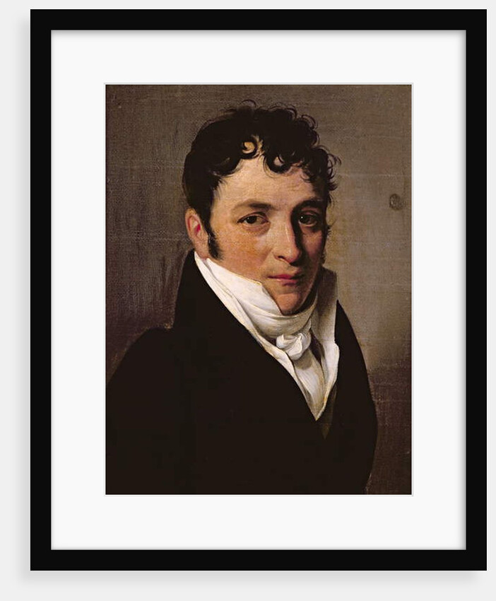 Portrait of a man, presumed to be Pierre Jean Garat by Louis Leopold Boilly
