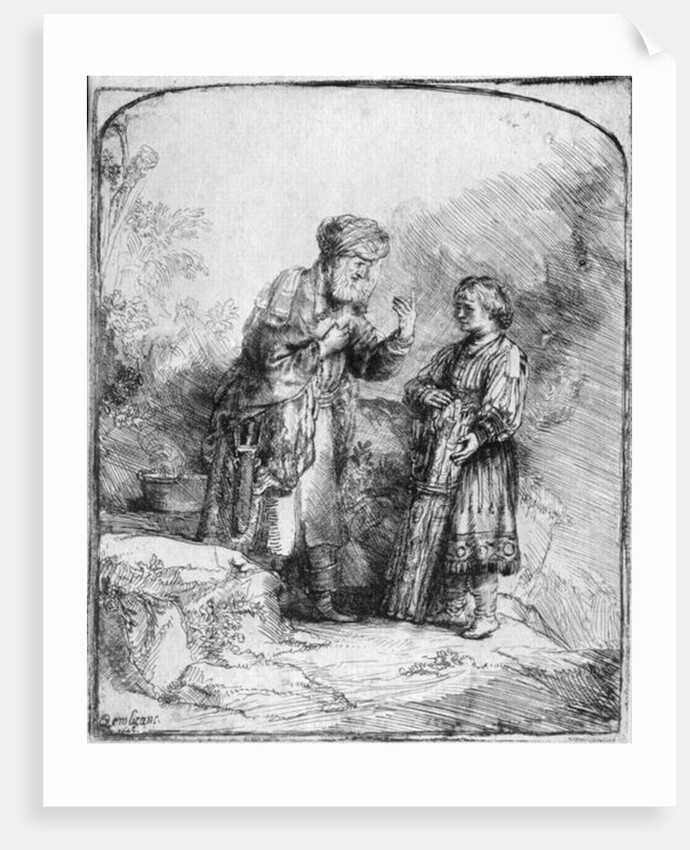 Abraham and Isaac, 1645 by Rembrandt Harmensz. van Rijn