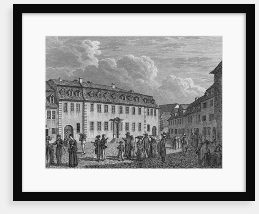 The house of Johan Wolfgang von Goethe in Weimar by Otto (after) Wagner