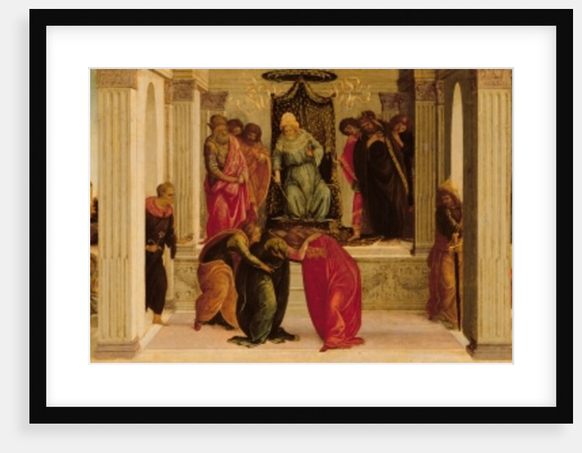 Scenes from the Story of Esther by Filippino Lippi