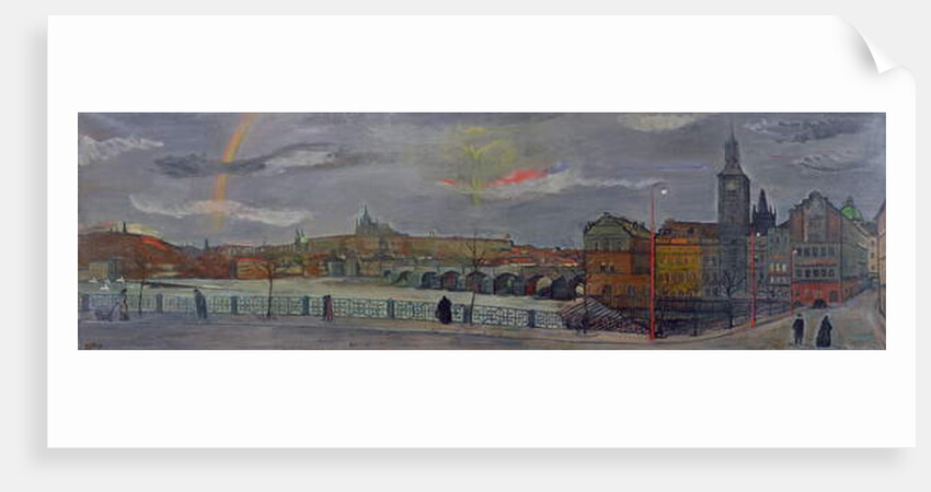 View of Prague, 1939 by Georges Kars