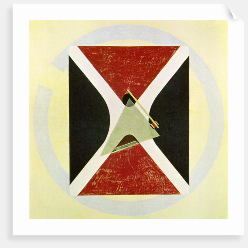 Proun 43, 1924 by Eliezer Markowich Lissitzky