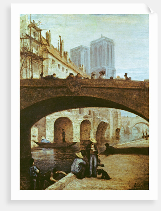 Notre-Dame de Paris by Honore Daumier