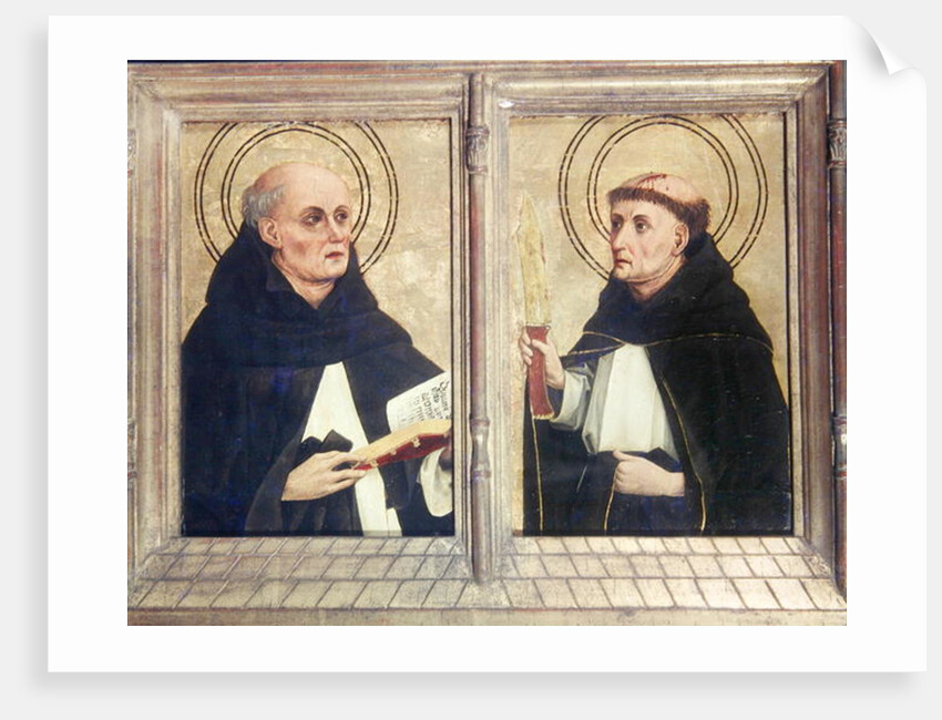 Two Dominican Saints by Matthias Grunewald