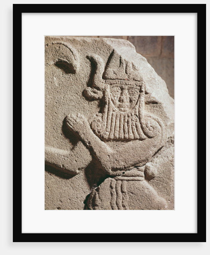 Relief depicting a Hittite idol, 11th-9th century BC by School Assyrian