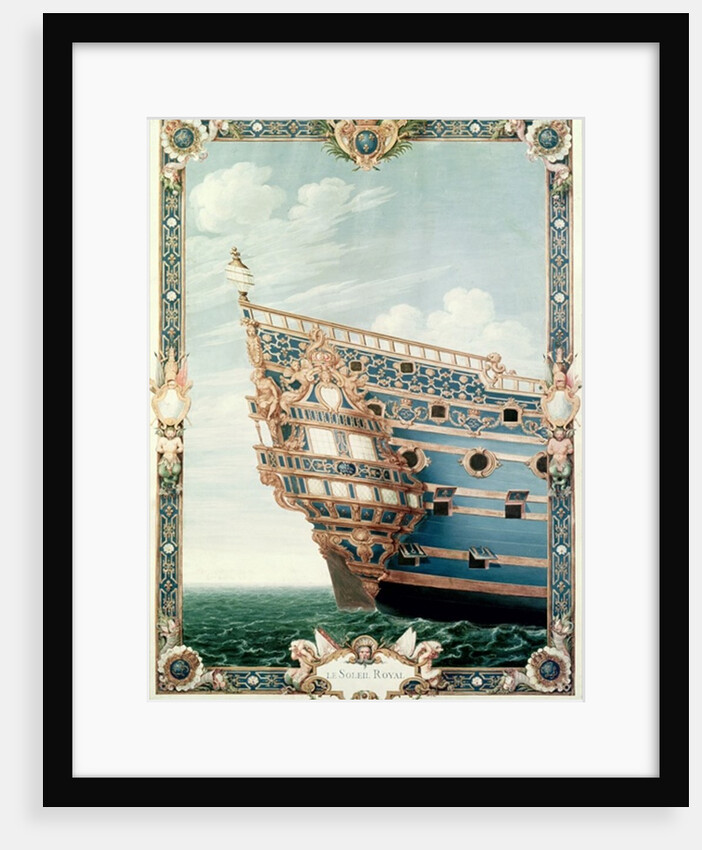 The Aftercastle of 'Le Soleil Royal' by Jean I Berain