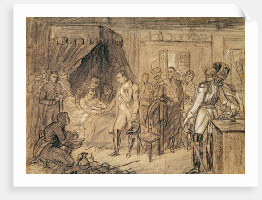 The Death of Marshal Jean Lannes Duke of Montebello by Baron Antoine Jean Gros