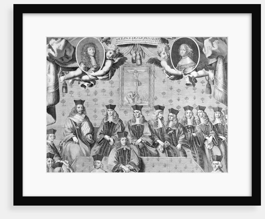 Session of the Grands Jours d'Auvergne, 26th September 1665 by French School