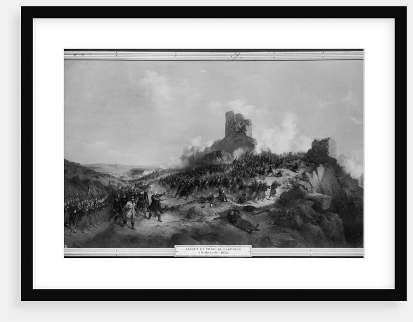 Taking of Laghouat by General Pelissier on the 4th December 1852, 1853 by Jean Adolphe Beauce