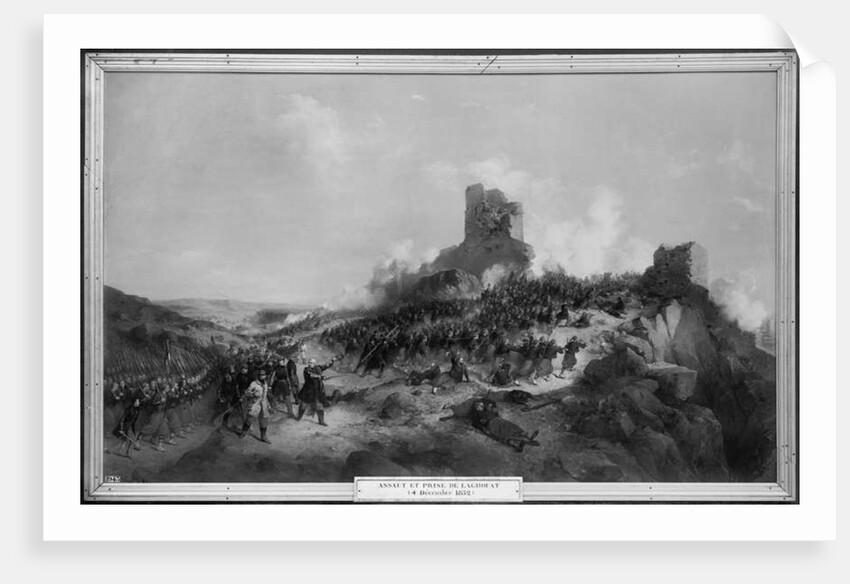 Taking of Laghouat by General Pelissier on the 4th December 1852, 1853 by Jean Adolphe Beauce