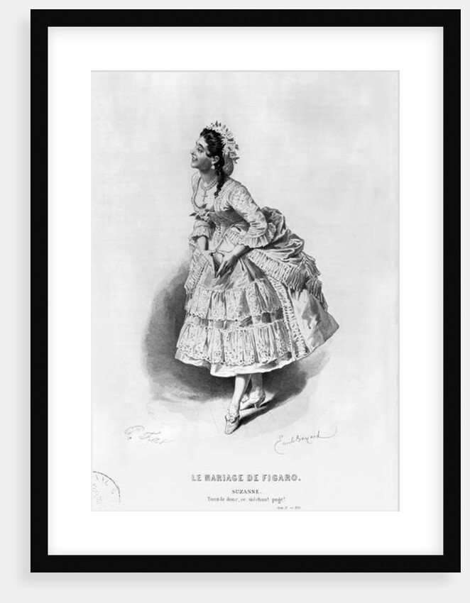 Suzanne by Emile Antoine Bayard