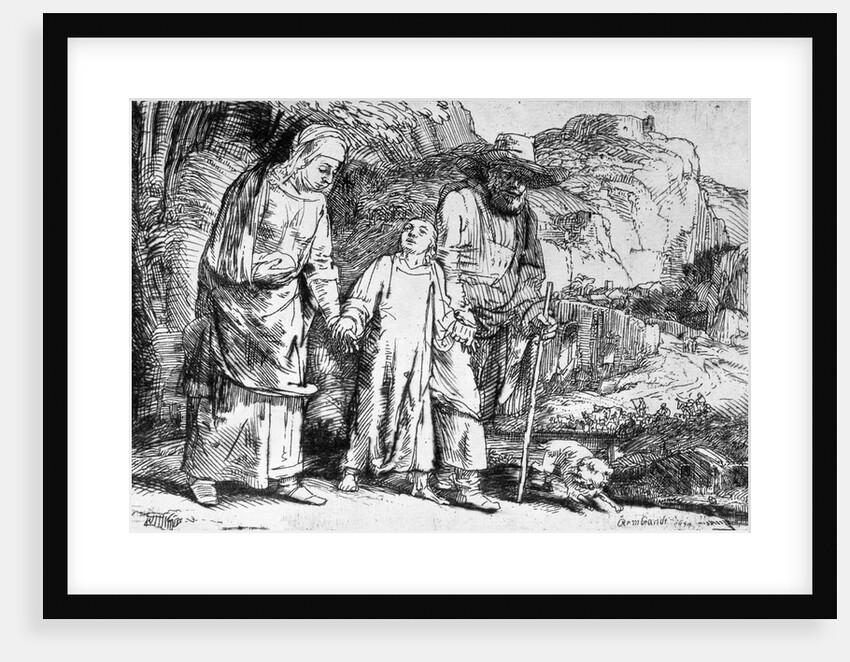The Return from Egypt, or Jesus Christ Taken Back from the Temple, 1649 by Rembrandt Harmensz. van Rijn