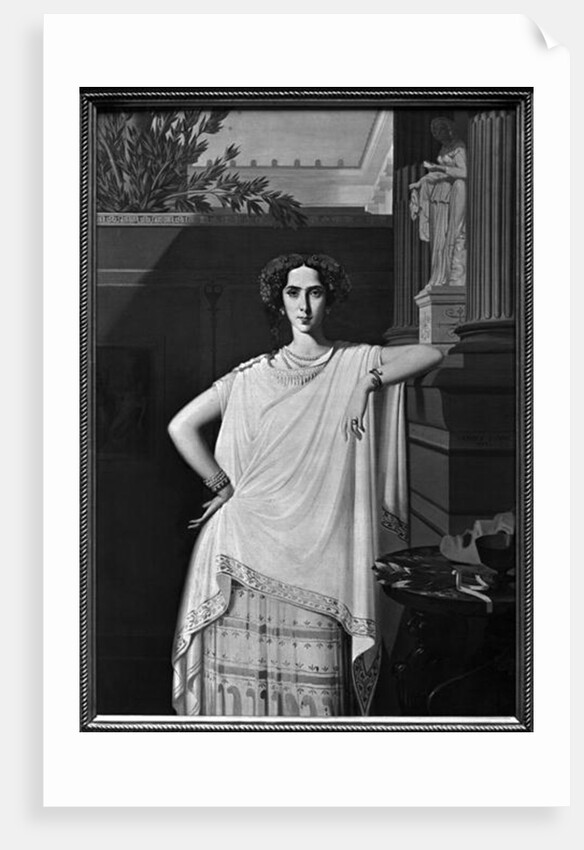 Tragedy or, Portrait of Rachel, c.1854 by Eugene Emmanuel Amaury-Duval