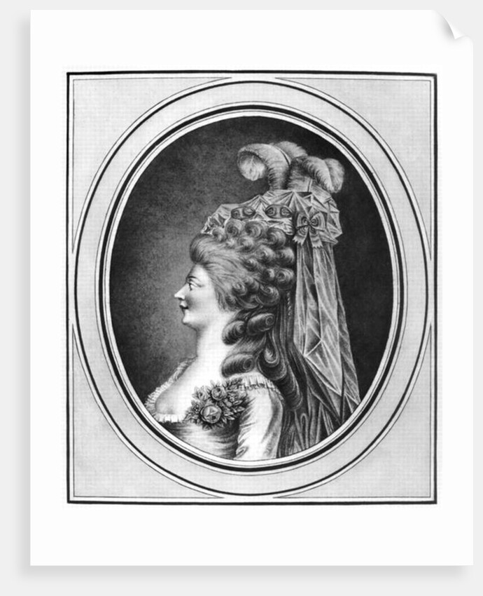 Louise Contat de Parny in the role of Suzanne by French School