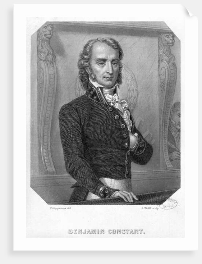 Henri Benjamin Constant de Rebecque at the Tribune by Felix Philippoteaux