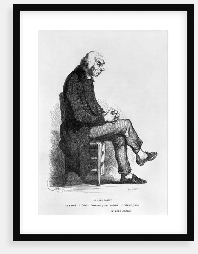 Father Goriot by Honore Daumier