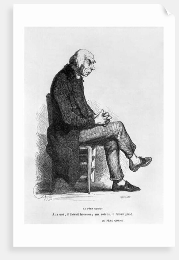 Father Goriot by Honore Daumier