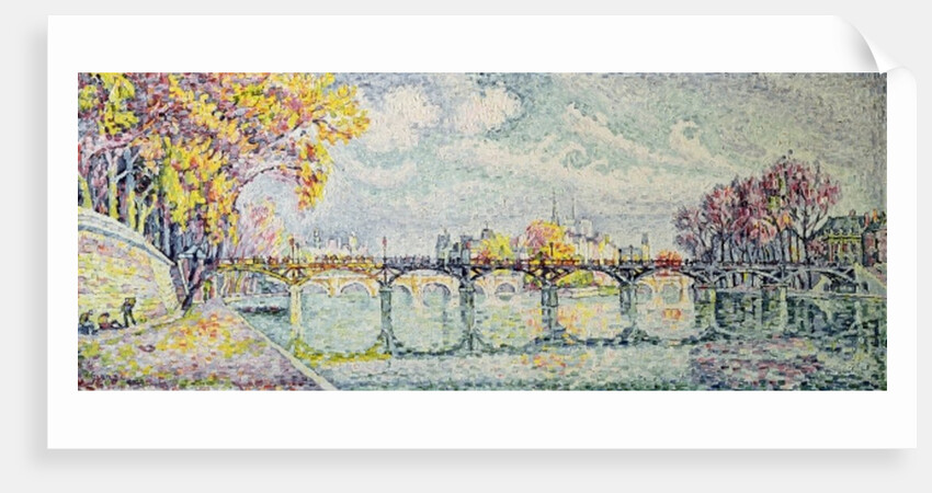 The Pont des Arts, 1928 by Paul Signac
