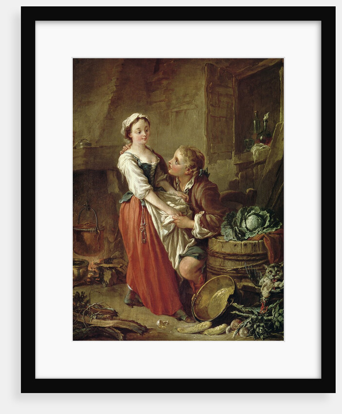 The Beautiful Kitchen Maid by Francois Boucher