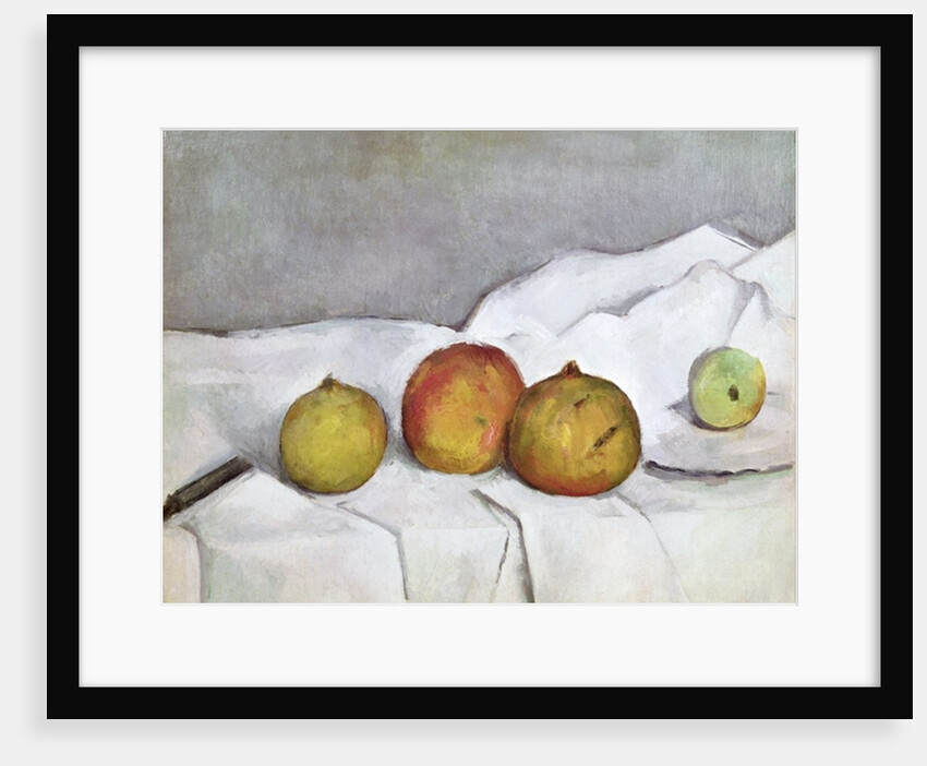 Fruit on a Cloth, c.1890 by Paul Cezanne