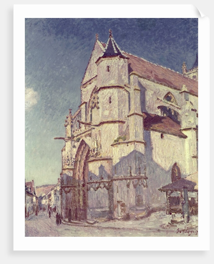 The Church at Moret, 1894 by Alfred Sisley