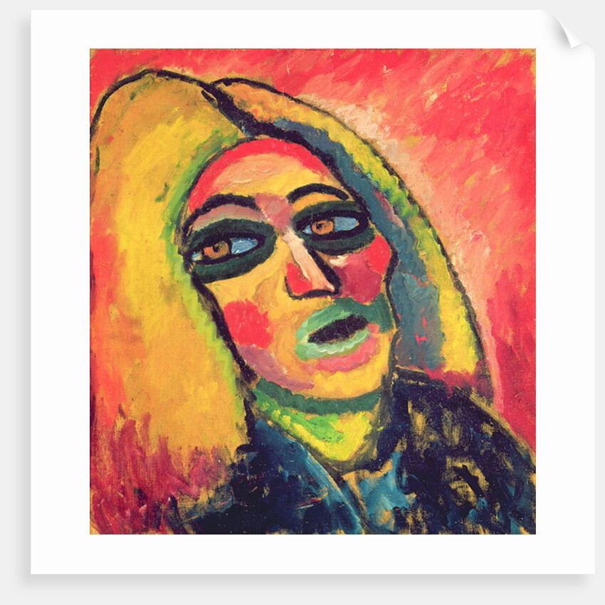 Portrait of a Woman, 1912 by Alexej von Jawlensky