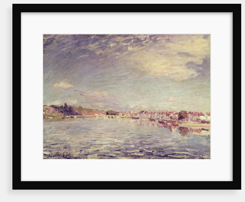 Saint-Mammes, 1885 by Alfred Sisley