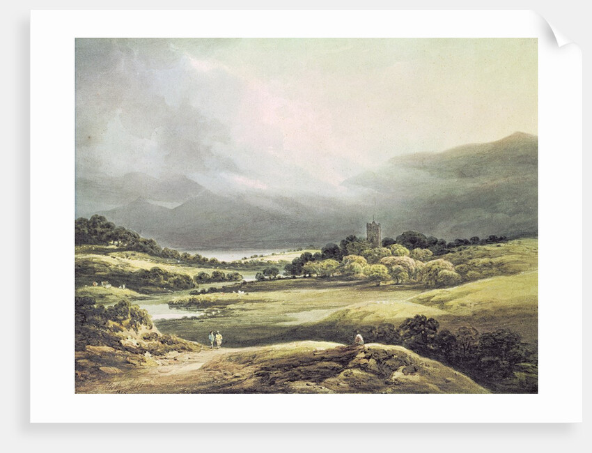 View of Dunloe Castle, Killarney, 1805 by Richard Sasse
