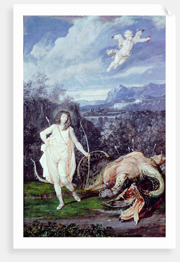 Louis XIV as Apollo, Slayer of Python by Joseph Werner