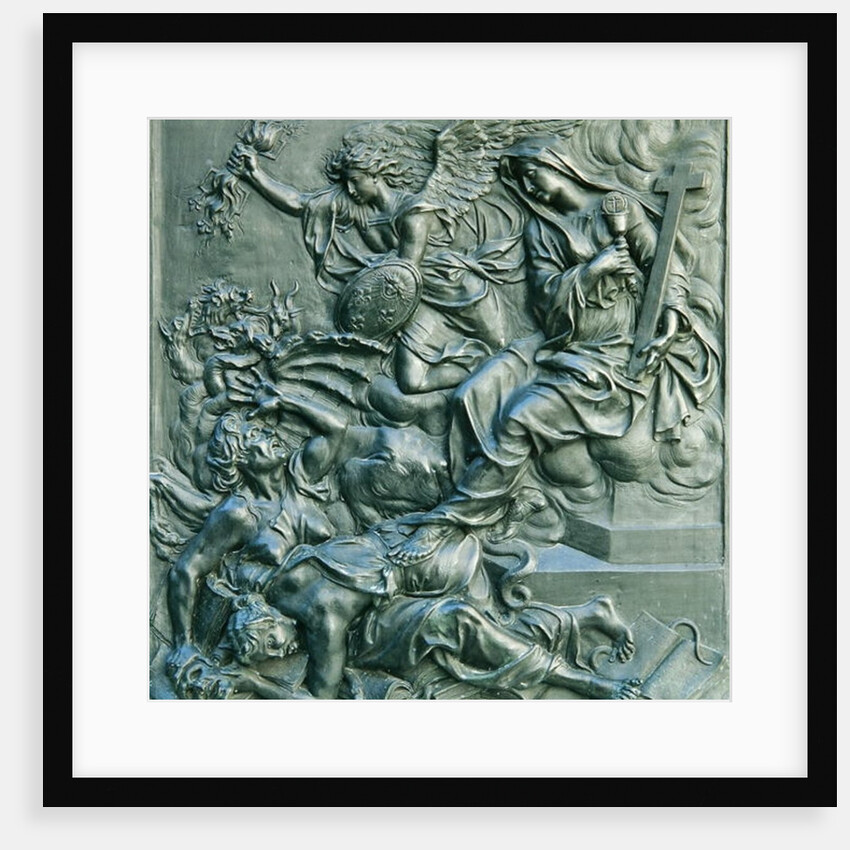 The Angel of France Expelling the Heretics by Antoine Coysevox