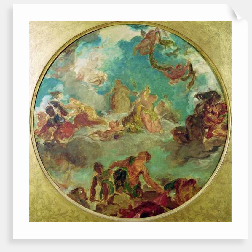 Peace Descending to Earth by Ferdinand Victor Eugene Delacroix