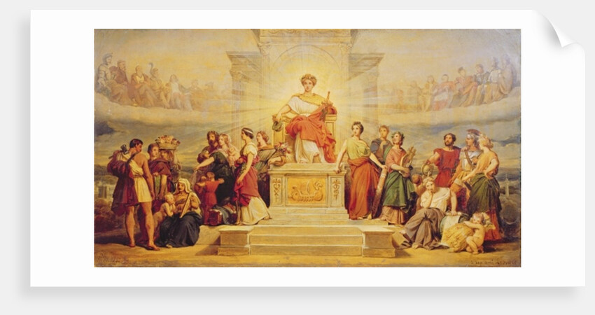 Allegory of the City of Paris by Francois Edouard Picot