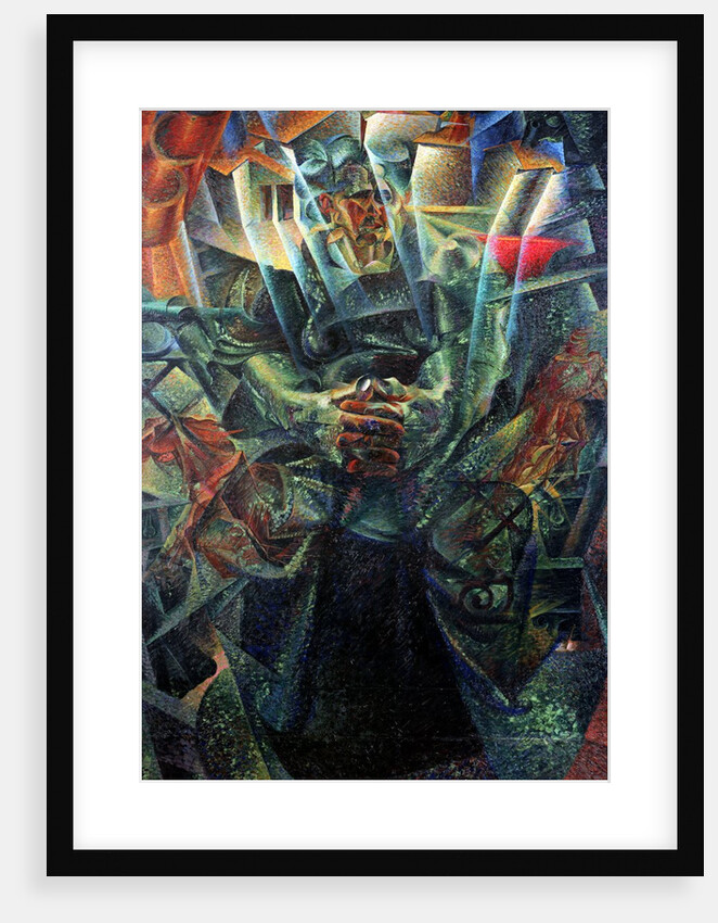 Materia, 1912 by Umberto Boccioni