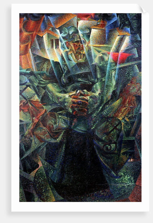 Materia, 1912 by Umberto Boccioni
