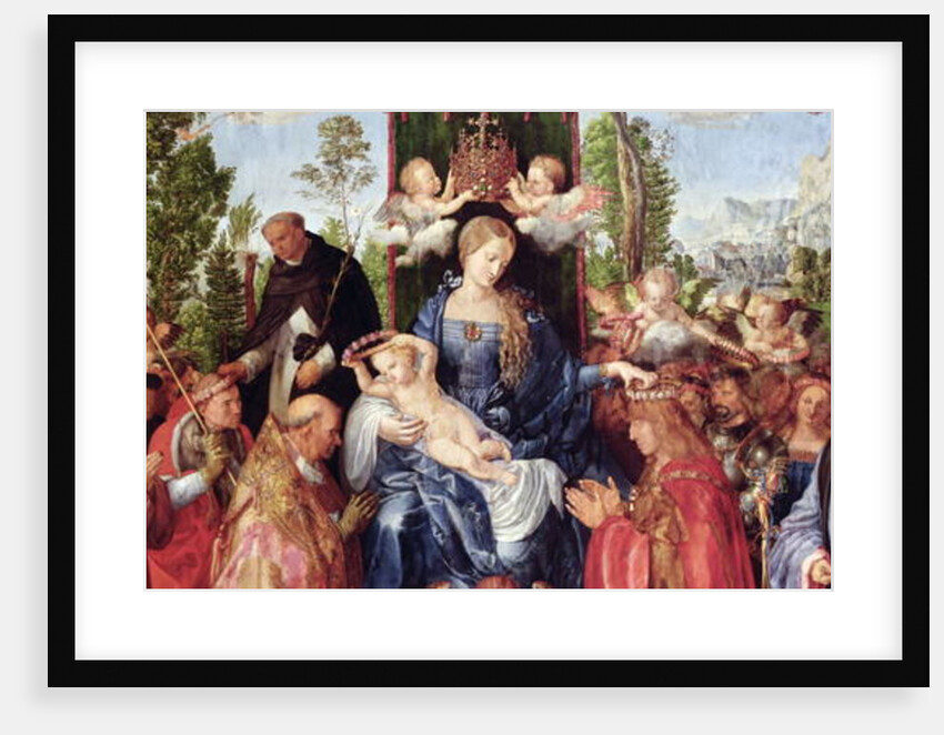 The Feast of the Rose Garlands by Albrecht Dürer or Duerer
