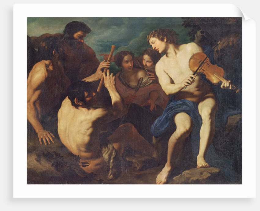 Musical Duel between Apollo and Marsyas by Pietro Antonio Novelli