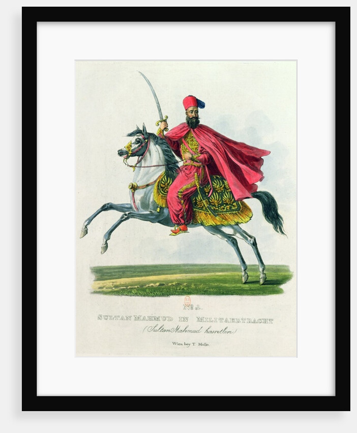 Sultan Mahmud II 1829 by Eduard Gurk