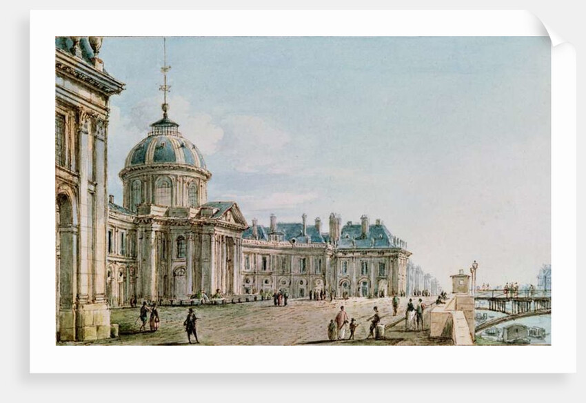 View of the College des Quatre Nations, Paris, c.1810 by Victor Jean Nicolle