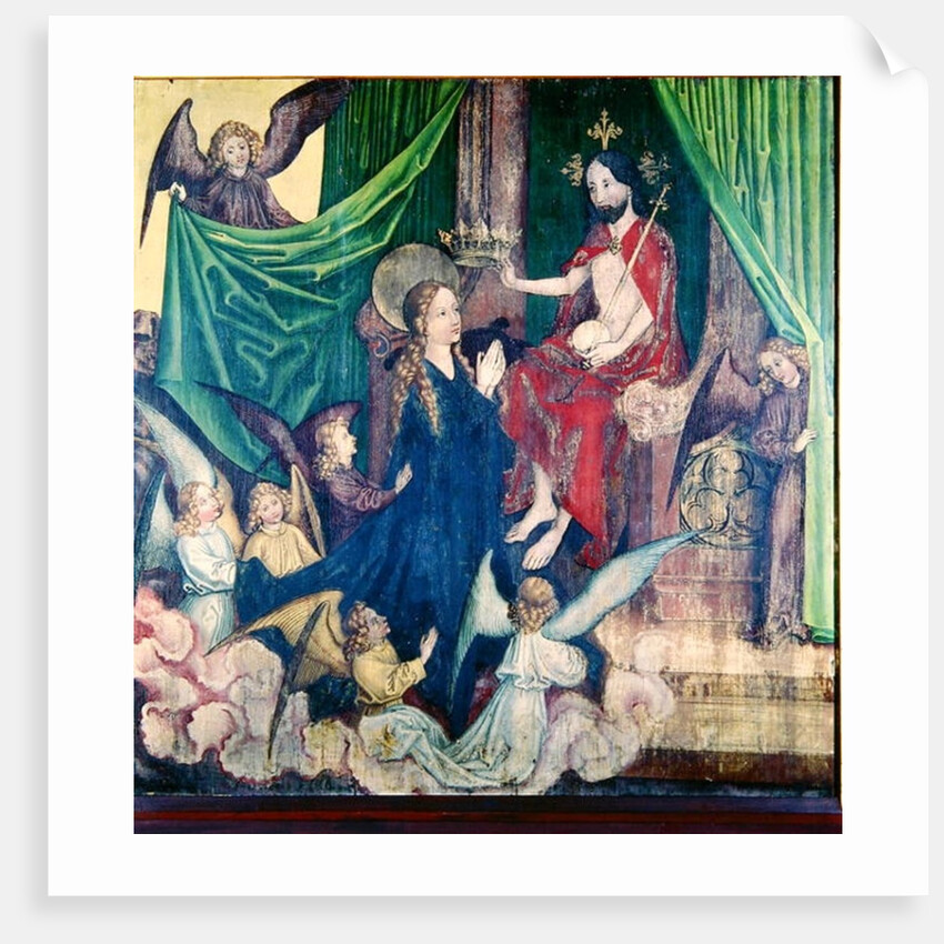 The Coronation of the Virgin by Martin Schongauer